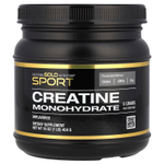 California Gold Nutrition, Sport, чистый моногидрат креатина, с нейтральным вкусом, 454 г (1 фунт)