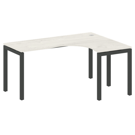 Метал Систем Куатро Стол криволинейный правый на П-образном м/к 50БП.СА-4 (R)