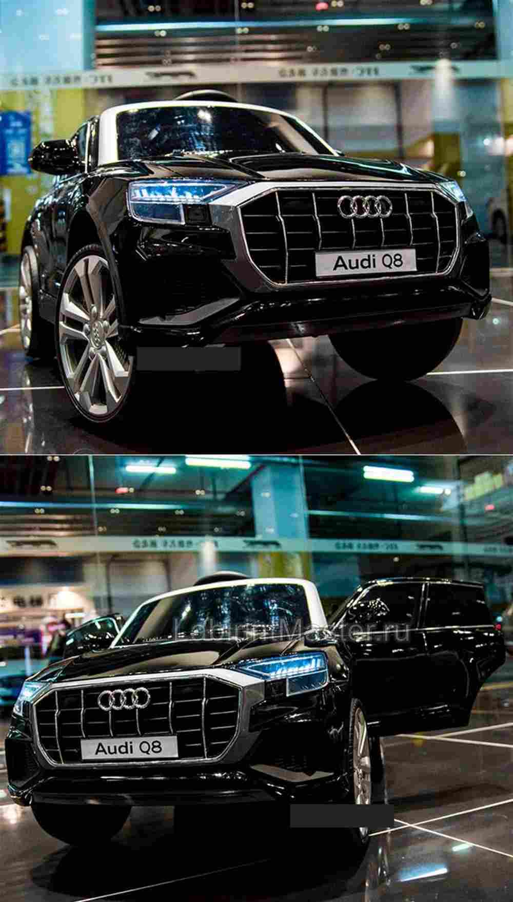 Детский электромобиль "AUDI Q8" 12V, черный