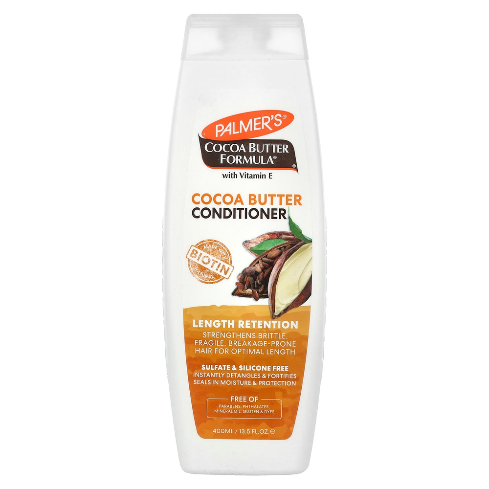 Palmer's, Какао-масло с витамином Е, кондиционер для фиксации длины волос, 400 мл (13,5 жидк. унц.)