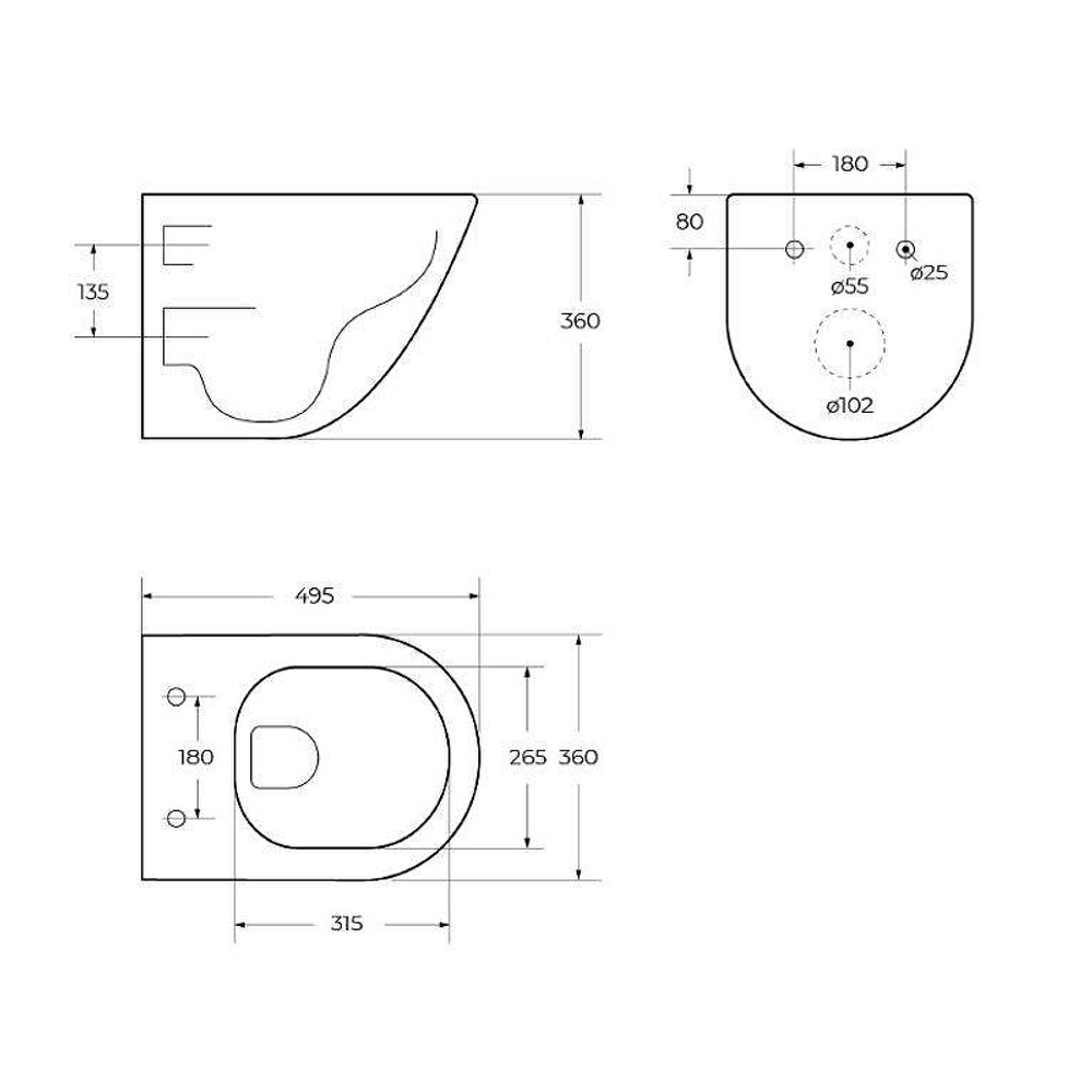 Комплект унитаза с инсталляцией BelBagno Amanda BB051CHR/BB051SC/BB002-80/BB014-SR-BIANCO с сиденьем Микролифт и Белой клавишей смыва