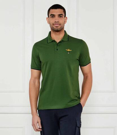 Поло Aeronautica Militare - зеленый(PO1308P82)