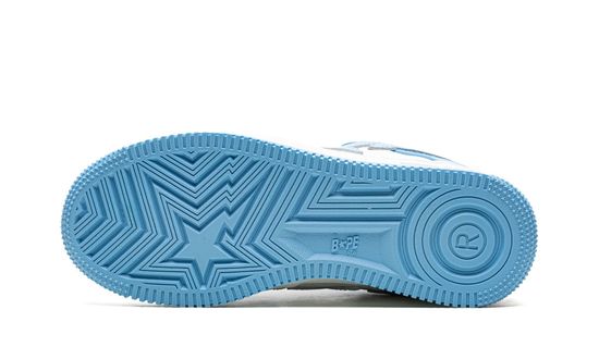 Кроссовки Bape Sta Blue/White