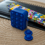 Силиконовый чехол для AirPods Pop it, 012635 Синий