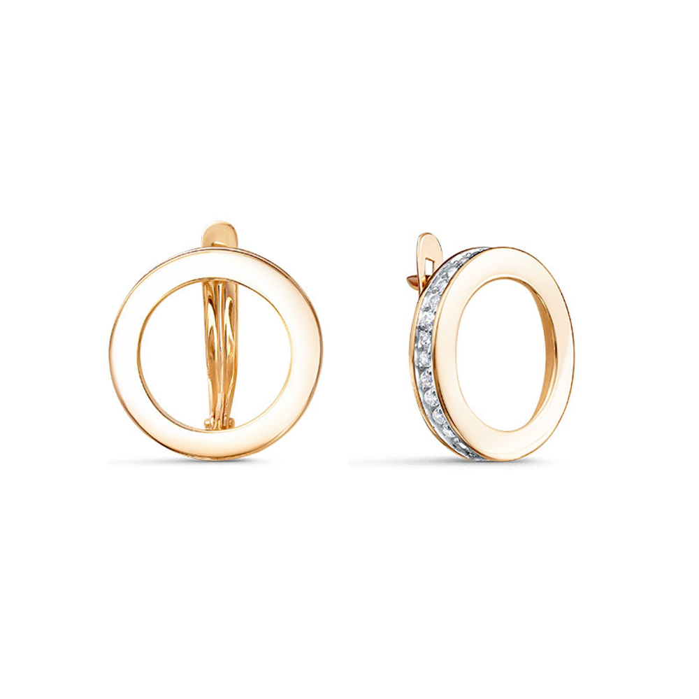 Серьги из золота 585 пробы