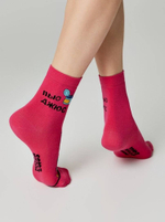 Брестские Носки женские 1161 СМФ "Попугай Кеша" (средней длины)