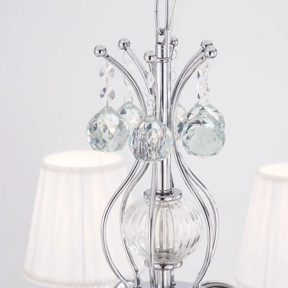 Citilux Шелли CL438161 Люстра подвесная с абажурами Хром