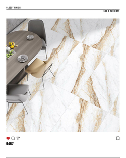 Керамогранит glossy №6, 60х120, 6467