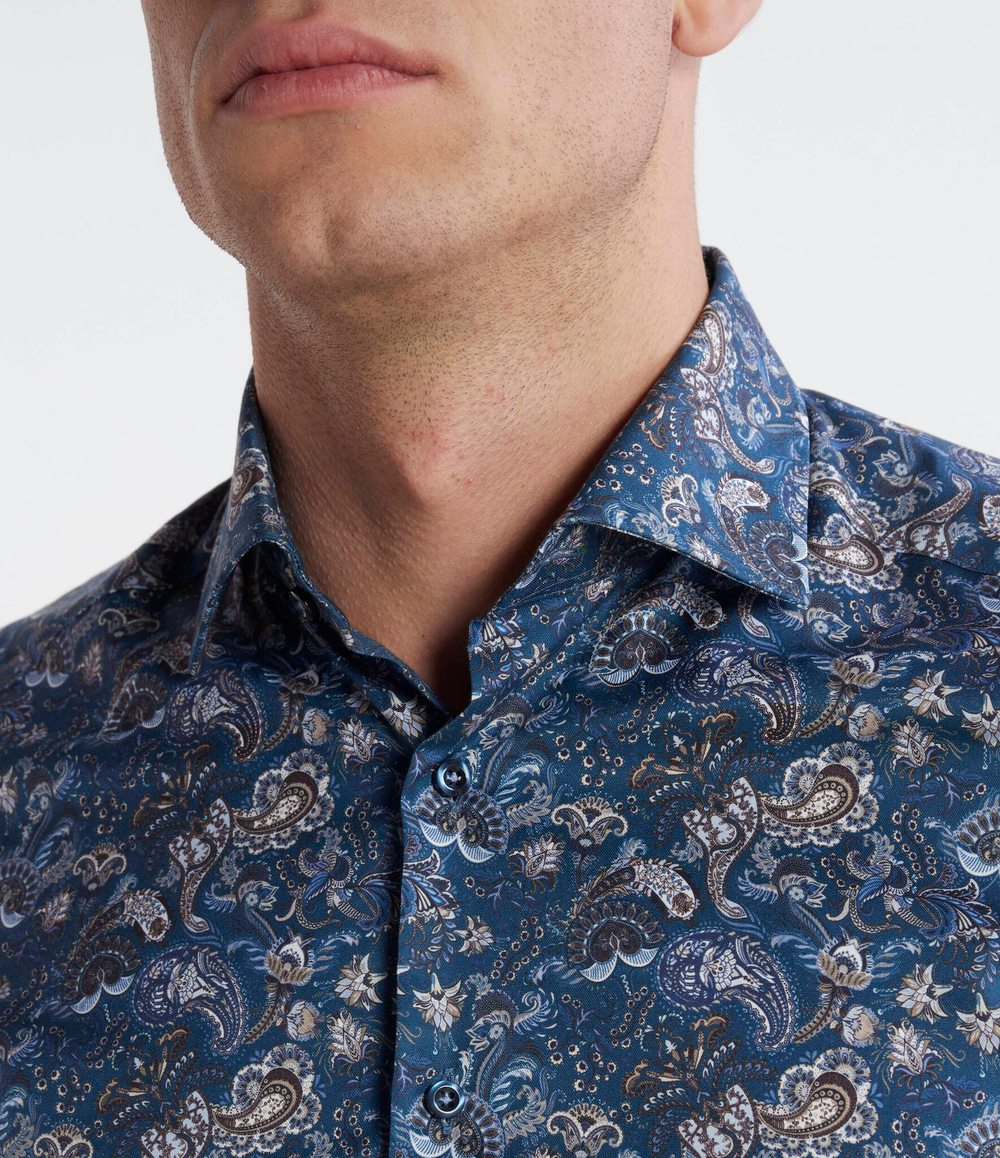 Рубашка Stenstr\u00f6ms - темно-синий(712751 8628)