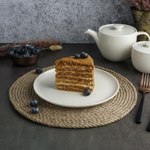 Тарелка 21см, фарфор "NOBLE" серия "Fine Plus"