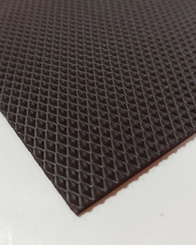 Микропористая резина для тапочек 3мм Коричневая