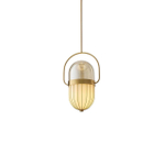 Pendant design lamp Pill by Matteo Zorzenoni