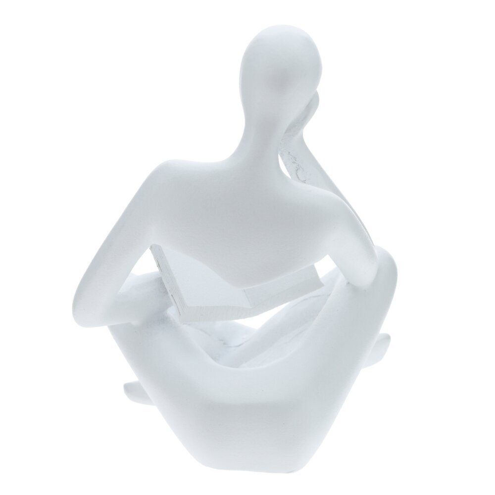 GAEM Фигурка декоративная "Читающий человек", L9 W6 H11 см