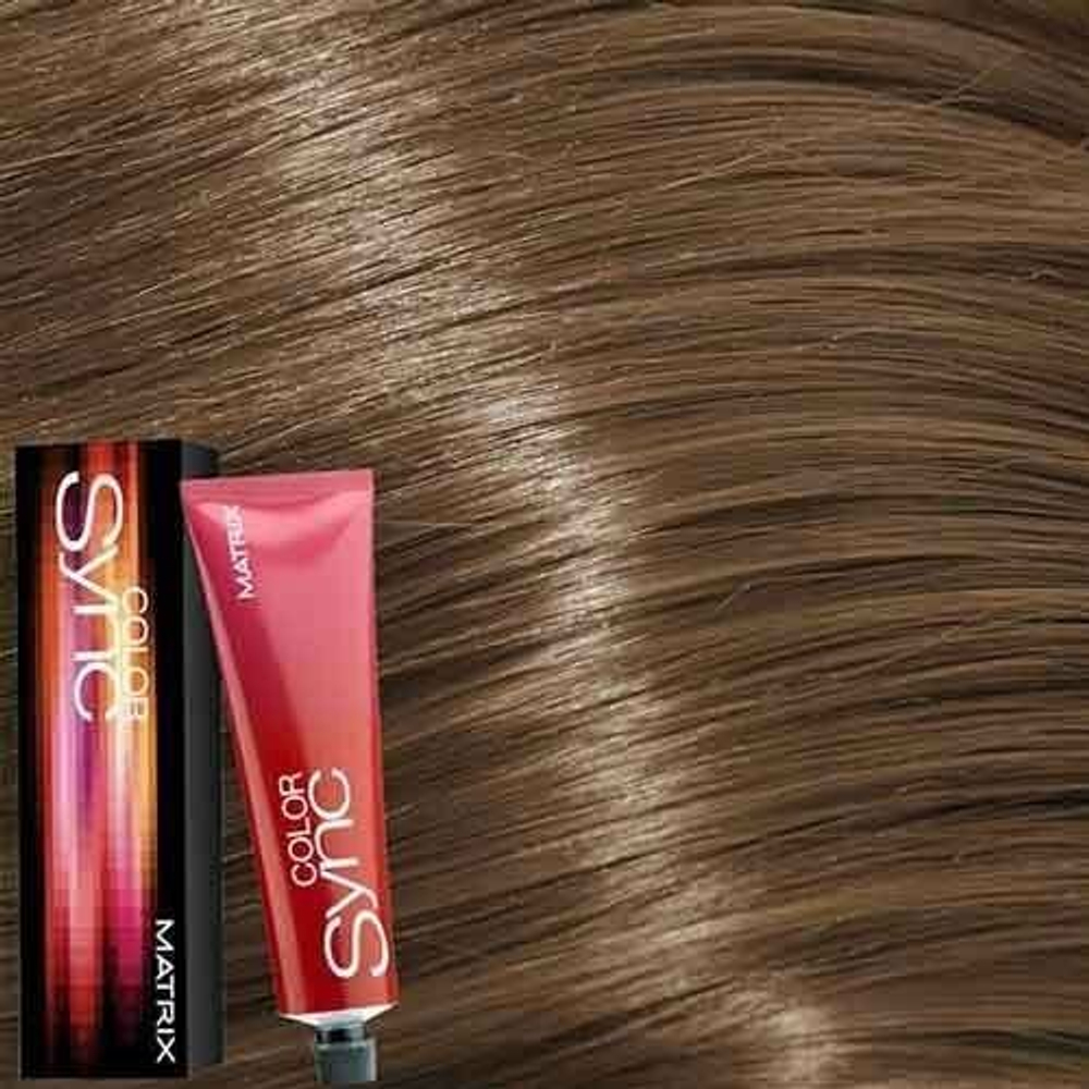Matrix Краска для волос без аммиака  SoColor Sync Pre-Bonded 6N темный блондин, 90 мл