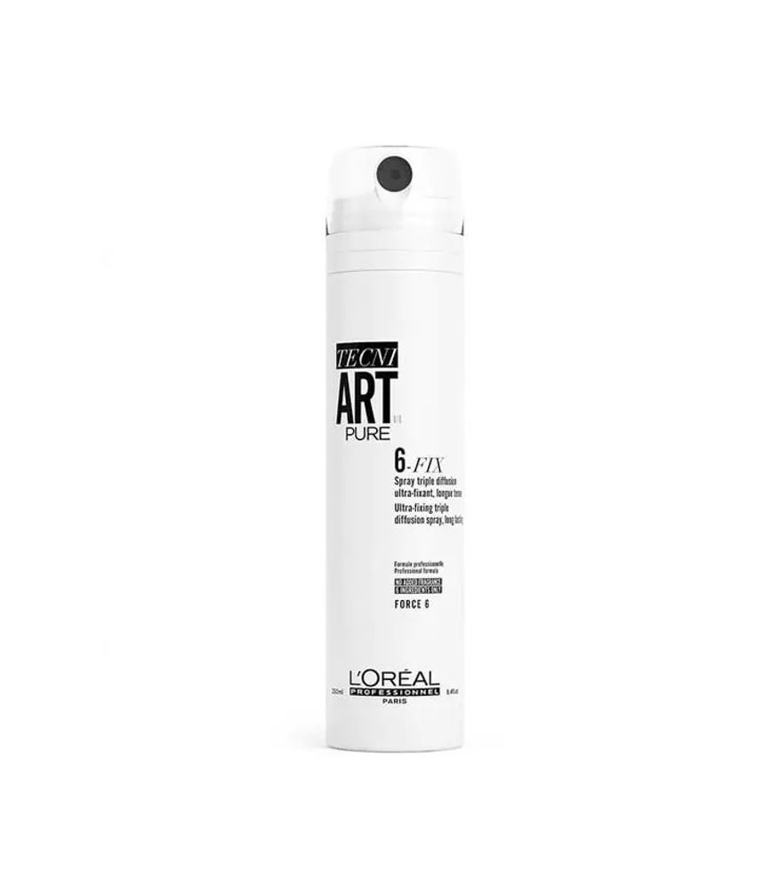 Tecni.Art 6-Fix Pure / Спрей для фиксации волос