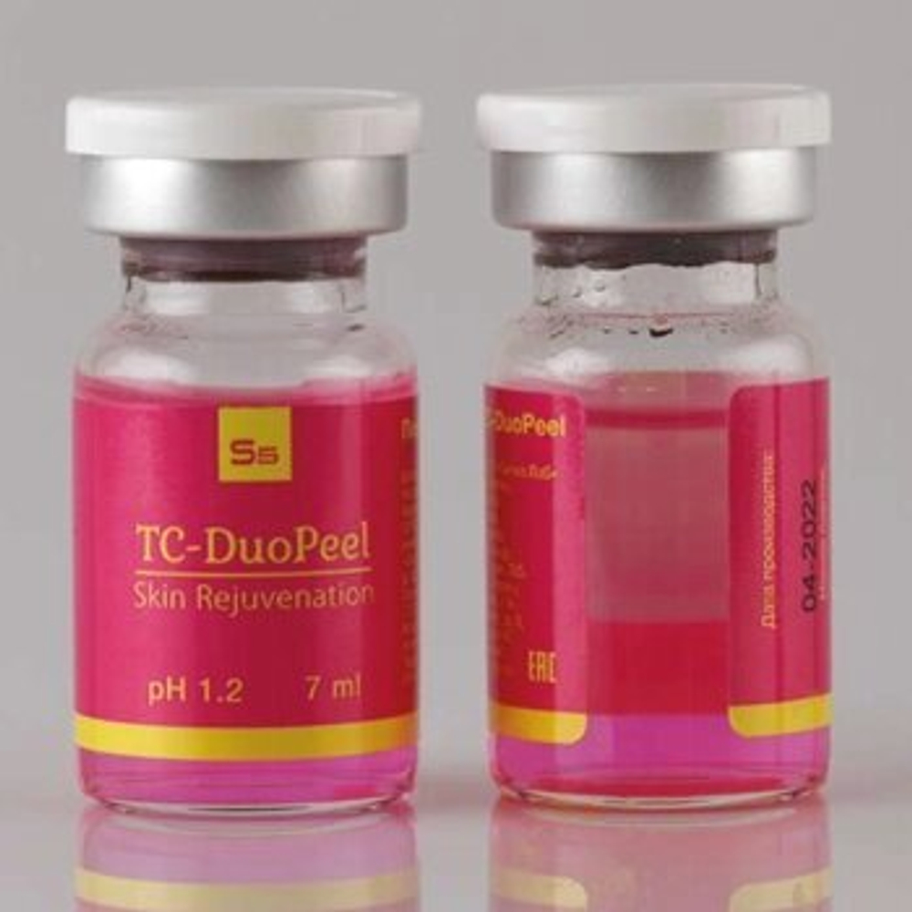 TC-DuoPeel - Двухфазный пилинг-биоревитализант всесезонный  7мл , БАРБИ-пилинг с эффектом фотошопа