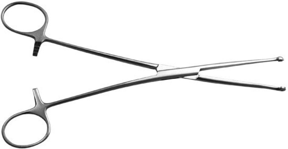 ТМ- Щ-26 Щипцы для захвата и удерживания миндалин, детские, 180 мм (НОВОЕ ИСПОЛНЕНИЕ)