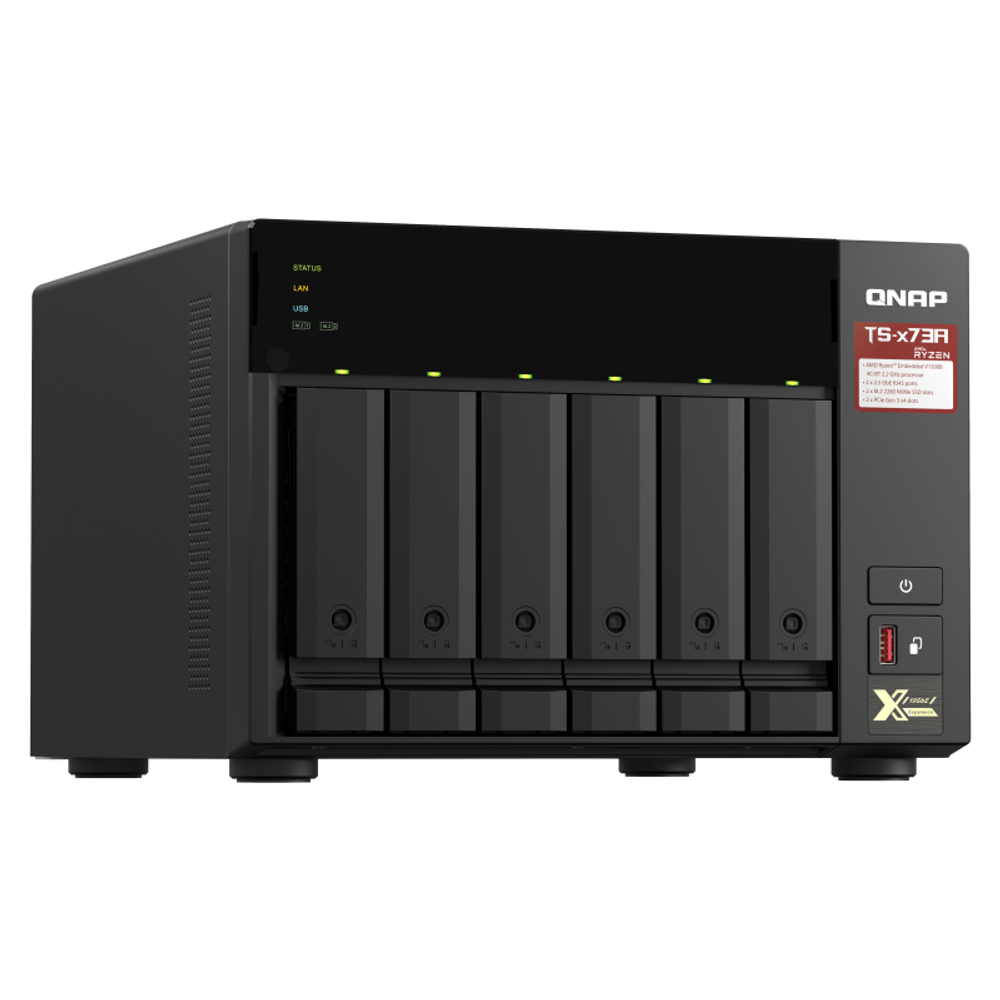 Сетевой накопитель NAS QNAP TS-673A-8G