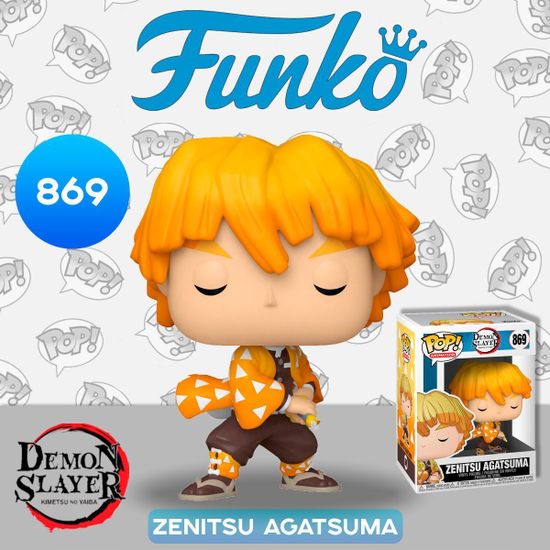 Фигурка Funko POP! Animation Demon Slayer Zenitsu Agatsuma 49012