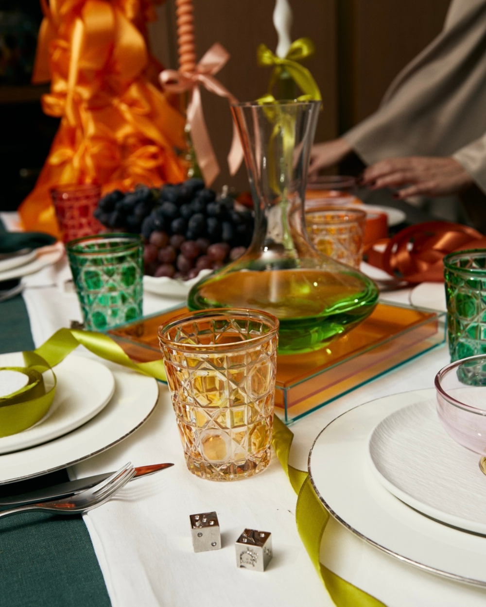 Стакан глазурный Cannage Оранжевый