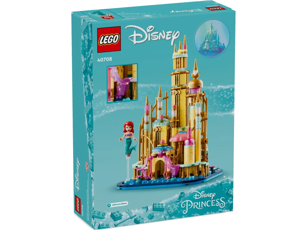 Конструктор LEGO Disney 40708 Мини замок Ариэль