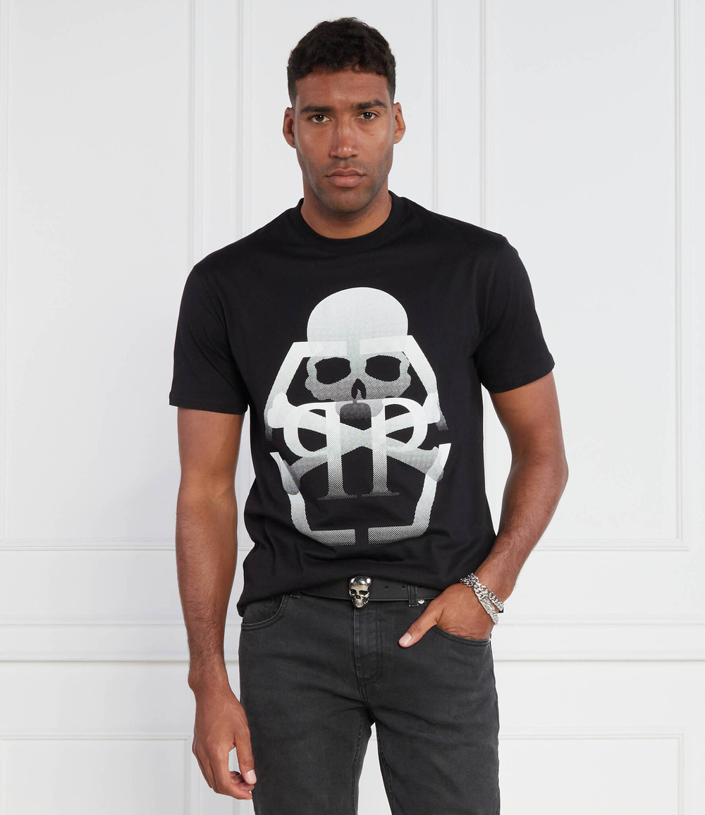 Футболка Philipp Plein - черный(MTK6399 PJY002N)