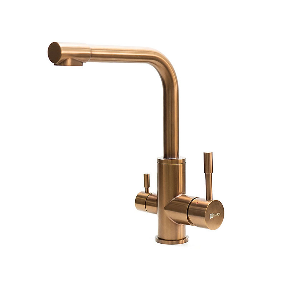 смеситель кухня LEMARK Expert с подключением к фильтру с питьевой водой LM5061RGN