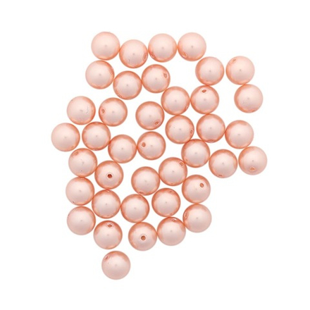131-10-011 Хрустальный жемчуг Peach, 6мм. 40шт. Preciosa