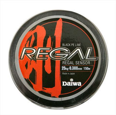 Шнур плетеный Daiwa Regal Sensor - Y 150м 0,420мм желтая