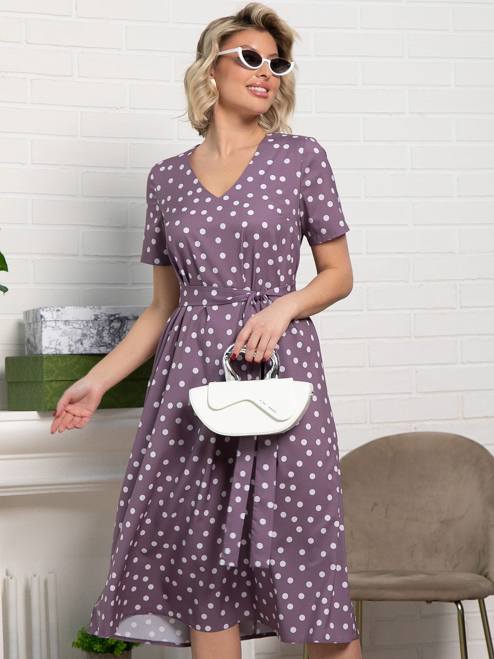 Платье Мое любимое платье (лиловое) П15050-19М LT Collection