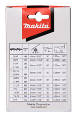 Цепь для пилы 25 см 90PX Makita 191H00-0