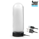 Мастурбатор в круглой колбе с нагревом Bior Toys Sex Expert SEM-55222