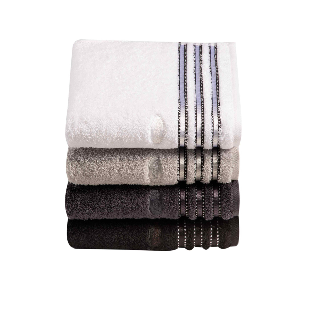 Полотенце 100х150 Vossen Cult de Luxe graphit 766 графитовый