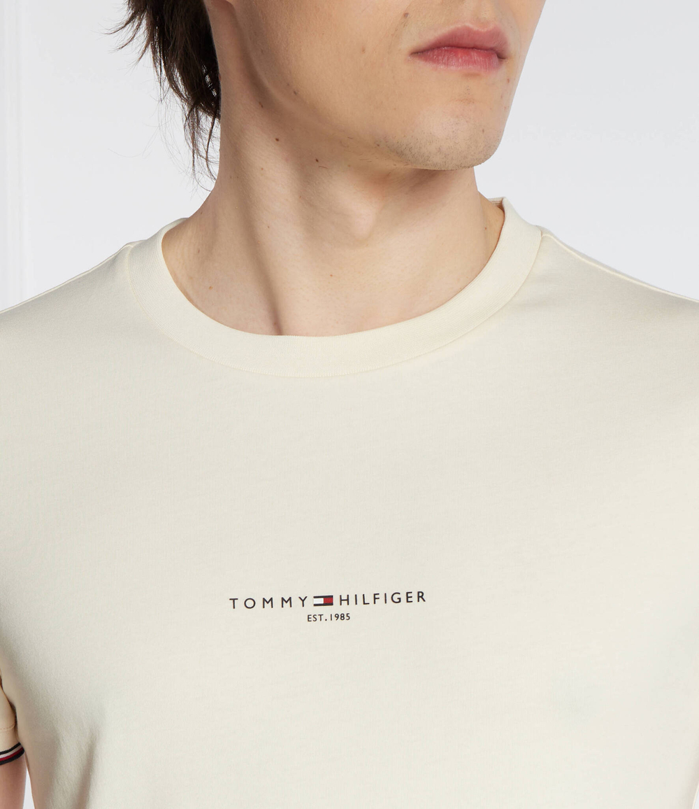 Футболка Tommy Hilfiger - экрю(MW0MW32584)