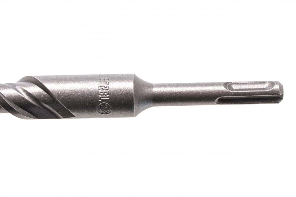 Бур по бетону, двойная спираль, Cobalt W-tip, 22x260 мм, SDS PLUS, серый