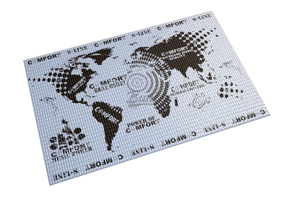 Виброизоляция Comfort Mat S2 (Silver 2мм) 0.5х0.7м