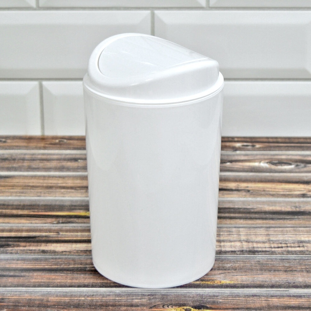 Контейнер для мусора 1,4л, белый