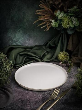 Тарелка мелкая 27см CHOPIN GOLD