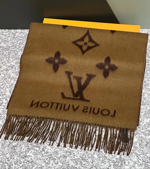Шарф Louis Vuitton Reykjavik коричневый