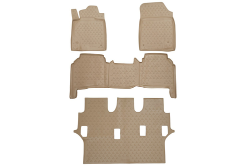 Коврики в салон для, LEXUS LX570 2007-2012, 3 шт. (бежевые) NLC.29.07.212K