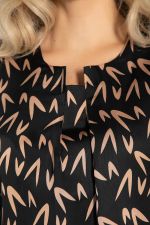 Блуза Ланта (черная) Б12710-37 LT Collection