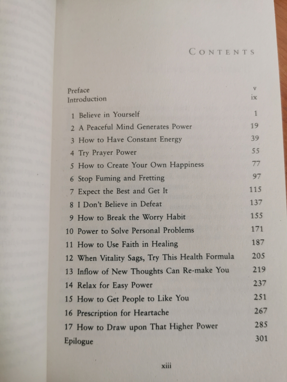 Power of Positive Thinking