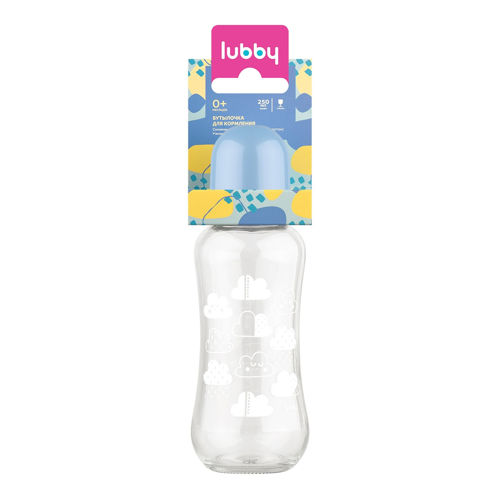 Бутылочка для кормления 0+ Lubby (Лабби) 250мл.