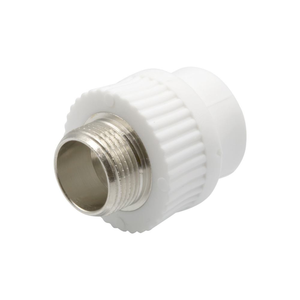 Муфта комб. с н.р. EVER PLAST 25х3/4" (бел)    2603