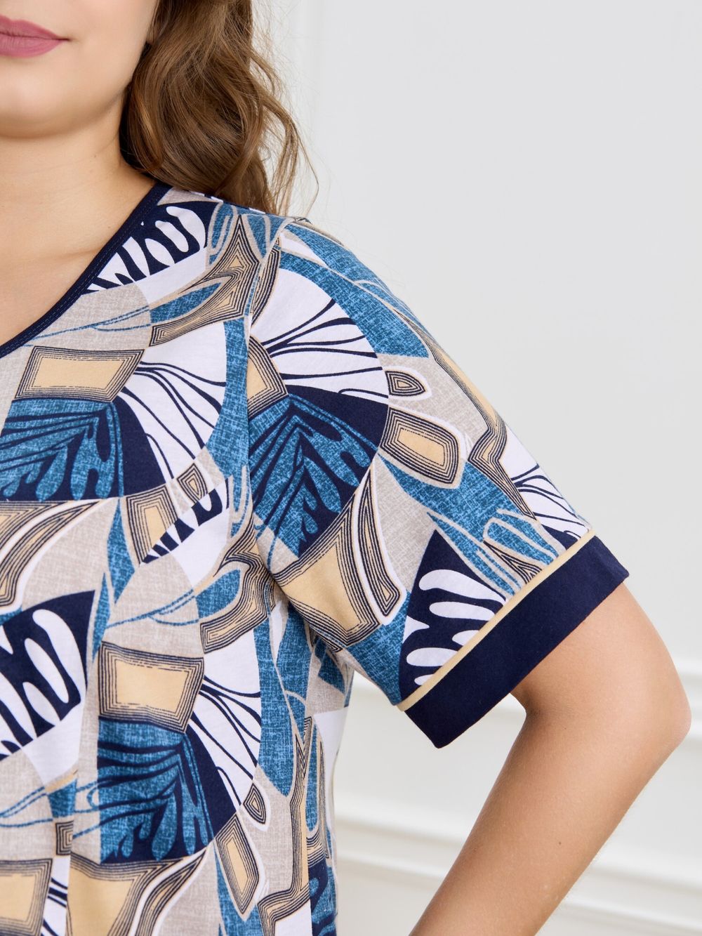 Халат Атмосфера Виотекс СИНИЙ