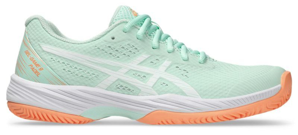 Женские  кросовки для Padel Asics Gel-Game 9 Padel - mint tint/white