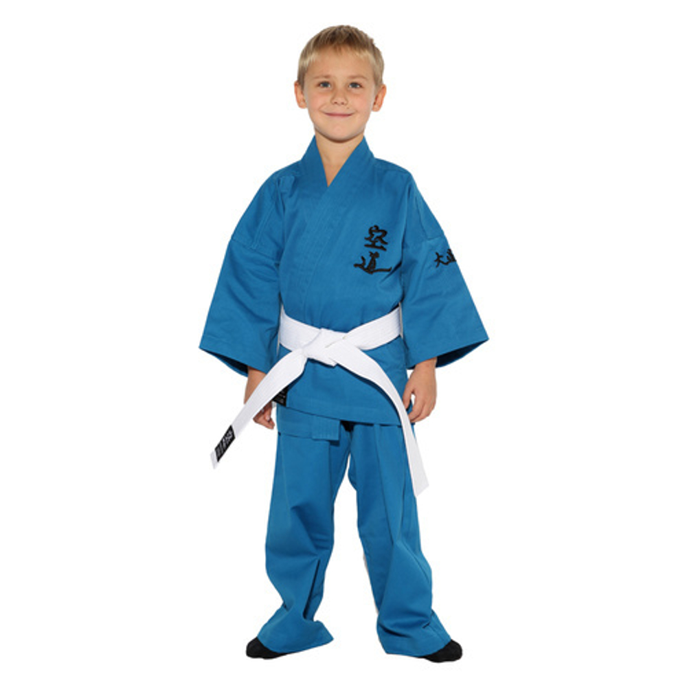 Детское кимоно для КУДО Kudowear синее