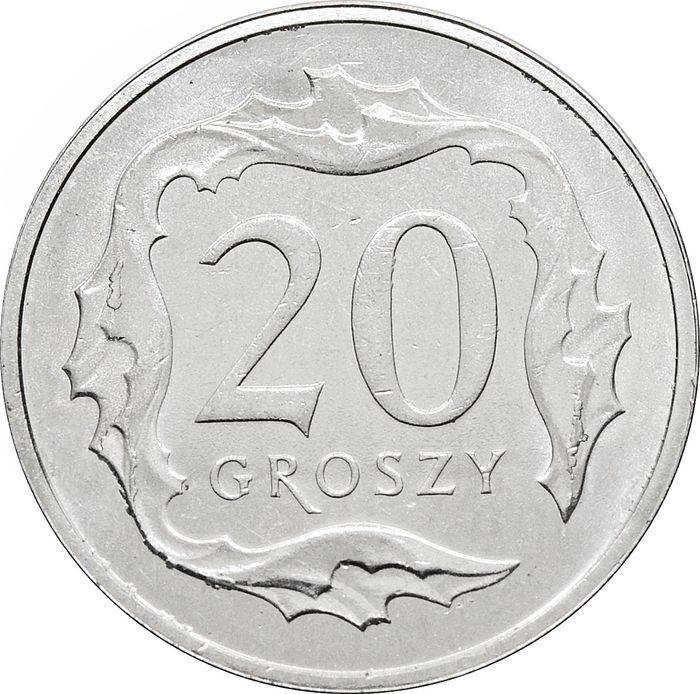 20 грошей 2019-2024 Польша