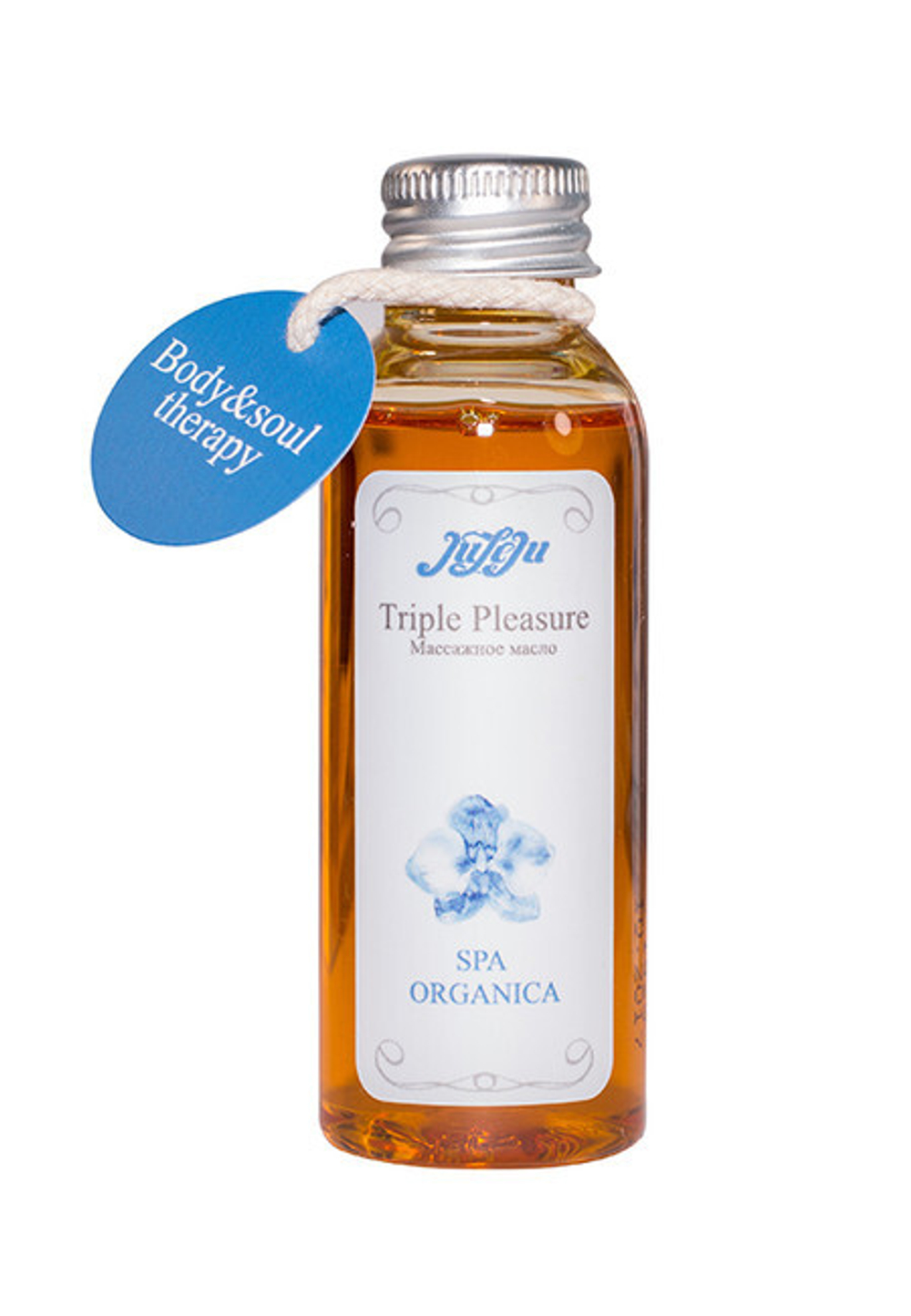 Массажное масло Spa Organica (Цитрусовый аромат) 50 гр (Цвет: Оранжевый)