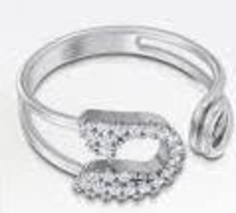 Кольцо из золота с фианитами